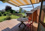 Stilvoller Bungalow mit Gartenidylle, Photovoltaik &amp; Teichanlage