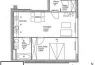 Hofseitige 2-Zimmer Neubauwohnung (50m²) nähe U6 Burggasse // ab 1.1.2025 verfügbar!