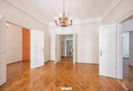 Stilvoll, ruhig, urban: 4-Zimmer mit Balkon in gefragter Wiener Lage