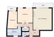 Helle 4-Zimmer-Wohnung mit Balkon in ruhiger Lage von Schlins