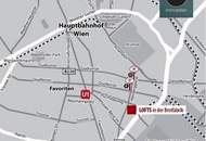 Einzigartiges Panorama Loft mit Balkon in der Brotfabrik Wien!
