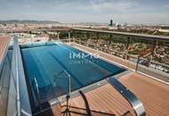 ERSTBEZUG: Grandioser Skyline Blick + Pool am Dach = exzellenter Lifestyle