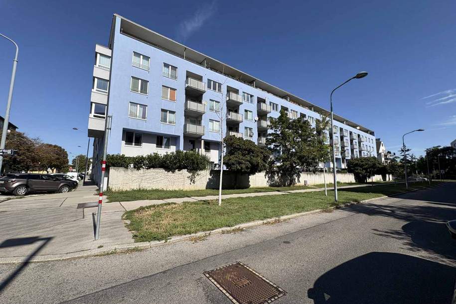 Loggiawohnugn mit 2 Zimmern - FINANZIERUNGSBEITRAG - Nähe Donau und U2, Wohnung-miete, 644,98,€, 1220 Wien 22., Donaustadt