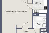 Neuwaldegg - 1 Zimmer Wohnung mit 12 m² verglaster Loggia
