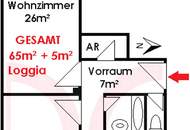 Helle 2-Zimmerwohnung mit Grünblick!