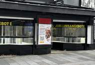 &lt;&lt; KEINE ABLÖSE &gt;&gt; TOPLAGE - UNBEFRISTET - 84 m2 Geschäftslokal in Fußgängerzone mit Lager und Gang-WC