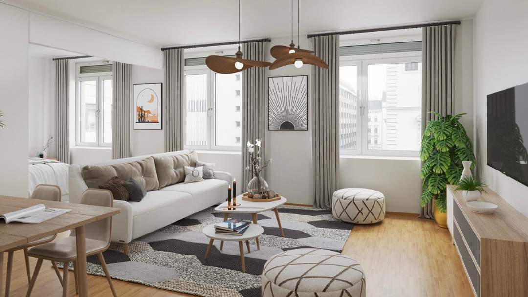 Mitten im Leben - Mitten in der Innenstadt: Hochwertig, Parkring, Concierge-Service, Nähe Stadtpark &amp; Stephansplatz!