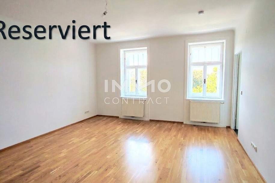 RESERVIERT! Helle, geräumige 1-Zimmer-Wohnung mit separater Küche - unbefristet - 3. Stock ohne Lift, Wohnung-miete, 600,00,€, 2500 Baden
