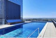 Traumhafte Wienerbergcity-Wohnung über den Dächern Wiens mit Skypool