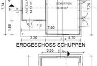 Schönes Stadthaus mit Garten, Garage und großem Schuppen