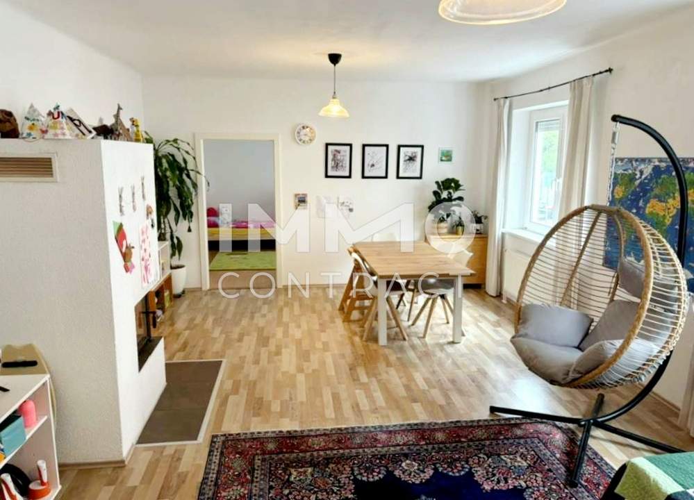 Große, helle 3-Zimmer-Terrassenwohnung mit Gemeinschaftsgarten in Ruhelage mitten im Zentrum