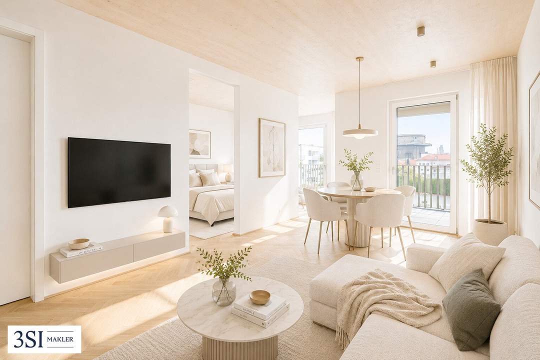Urban Living in Bestform – praktische 1,5 Zimmer - Fitness, Sauna, Shared Office im LeopoldQuartier genießen
