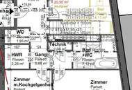 +++Erstbezug lichtdurchflutete 4-Zimmer Dachgeschosswohnung mit Wienblick und Bergblick + Terrasse- NESTROYPLATZ