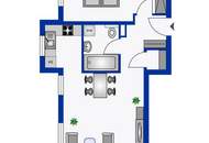 Charmante 2-Zimmer-Wohnung mit Aussicht