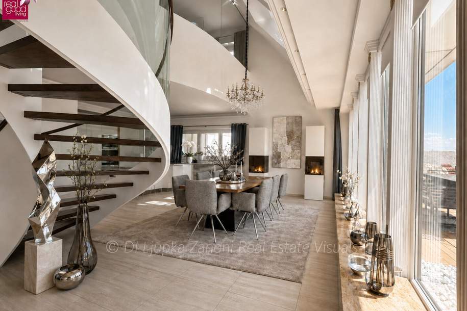 VIENNA ABOVE – HOCHHAUS NEUE DONAU SKY PENTHOUSE, Wohnung-kauf, 2.300.000,€, 1220 Wien 22., Donaustadt