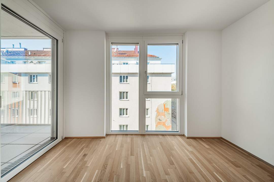 HELL >> Nordöstliche Anleger- Balkonwohnung mit moderner Ausstattung >> Erstbezug mit idealer Verkehrsanbindung