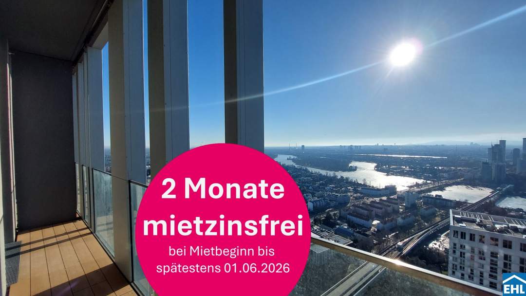 ***PENTHOUSE mit Blick zum KAHLENBERG *** 12 Minuten zum STEPHANSPLATZ
