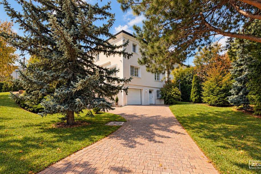 GRENZNAH ZU HIETZING | REPRÄSENTATIVE VILLA – GROSSZÜGIGES WOHNEN AUF 909 m² GRUND - ca. 340 m² WOHN/NUTZFLÄCHE | LIFT | ZELLMANN IMMOBILIEN, Haus-kauf, 1.989.000,€, 1130 Wien 13., Hietzing