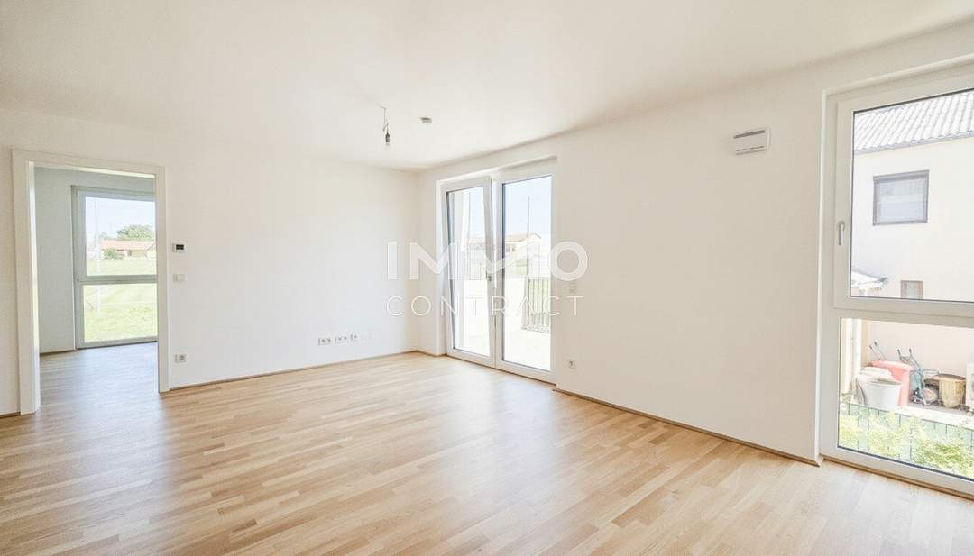 Lichtdurchflutete 3-Zimmer-Balkon-Wohnung in parkähnlicher Anlage im Erstbezug - provisionsfrei!