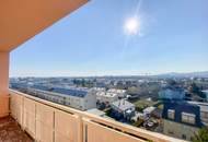 Charmante Loggiawohnung mit Fernblick und Top-Lage nahe der Shopping City Süd
