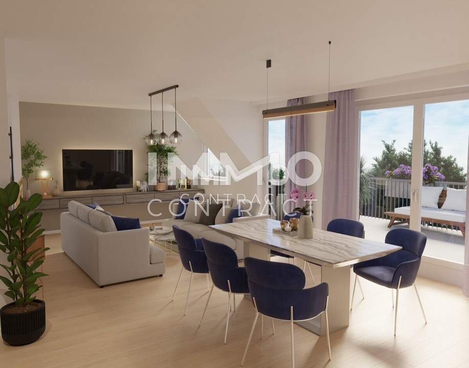 Provisionsfrei: Familiäres Wohnen in grüner Ruhelage – 4 Zimmer + 2 Terrassen