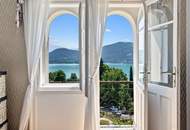 Elegante Villa mit Wörthersee-Blick. Elegant art nouveau villa with a view of Lake Wörthersee.