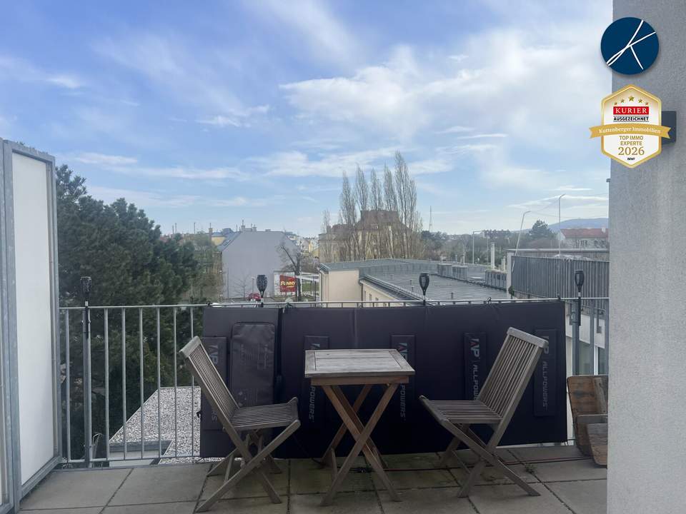U6 Nähe | Ruhiger Terrassenhit im Neubau!