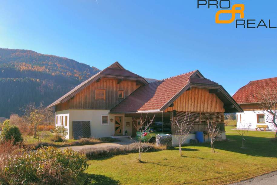 Qualitäts- Landhaus 5 min. nahe Bad kl. Kirchheim, Haus-kauf, 475.000,€, 9565 Feldkirchen