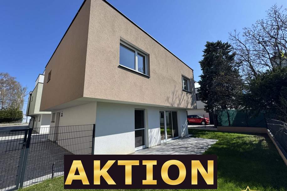 FRÜHLINGSAKTION! EINZELHAUS+GRATIS STELLPLATZ! SCHLÜSSELFERTIG! 140m² GARTEN. PROVISIONSFREI für den Käufer., Haus-kauf, 649.000,€, 1220 Wien 22., Donaustadt