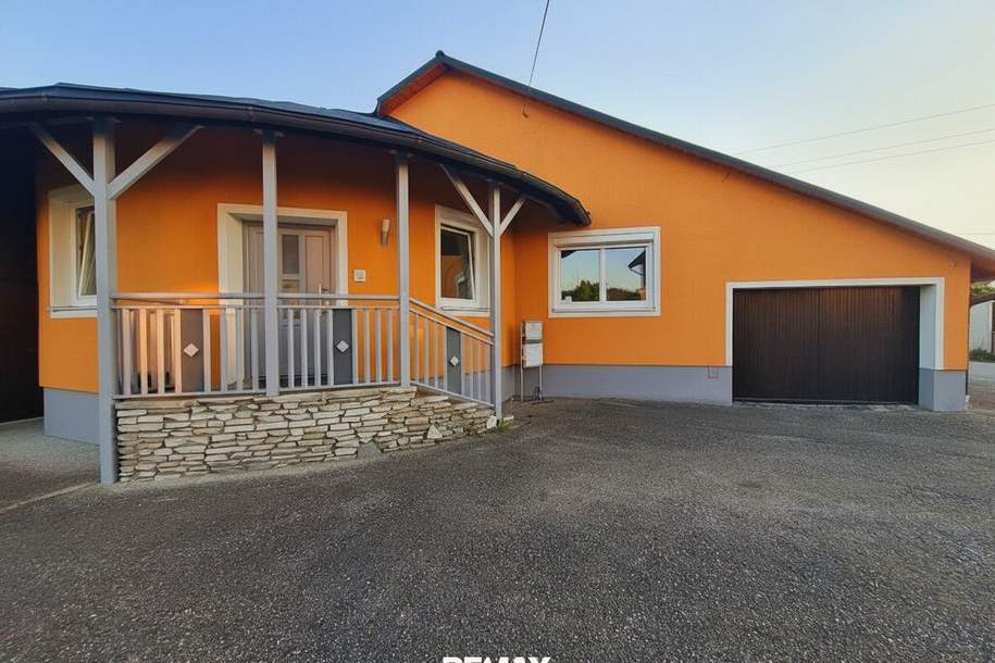 Flexibler Bungalow mit zwei Wohneinheiten auf großzügigem Grundstück - Ideal für Kapitalanleger, Mehrgenerationenwohnen oder Eigennutzer mit zusätzlicher Mieteinnahme, Haus-kauf, 450.000,€, 5230 Braunau am Inn