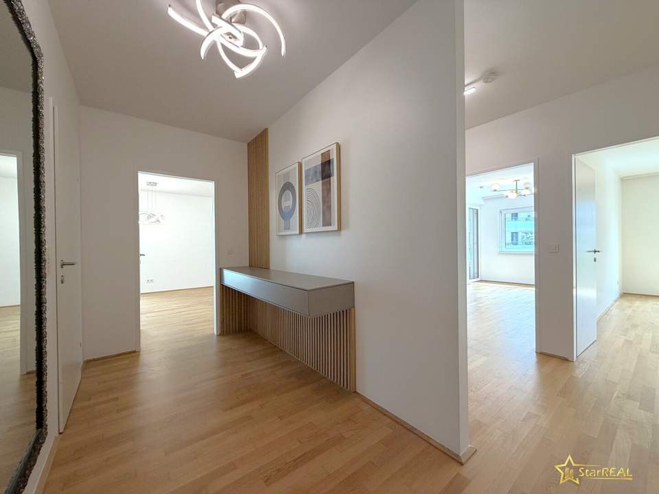 103 m² Wohnkomfort | Moderne 3-Zimmer-Neubauwohnung mit Loggia & Top-Anbindung. Baujahr 2017!