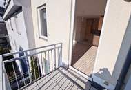 HILSCHERGASSE, U6-NÄHE, sonnige 58 m2 Neubau mit 3 m2 Balkon, Wohnküche, 2 Zimmer, Wannenbad, Ruhelage