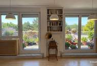 Maisonette mit Terrasse am Fuße des Rosenhügels