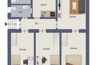 Großzügig wohnen in UNI- und LKH-Nähe – 5 Zimmer mit ca. 142 m²!