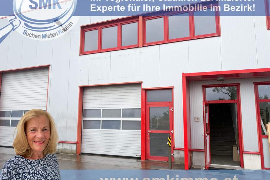 GROSSE HALLE IM GEWERBEGEBIET VON TRUMAU!, Gewerbeobjekt-miete, 1.265,15,€, 2521 Baden