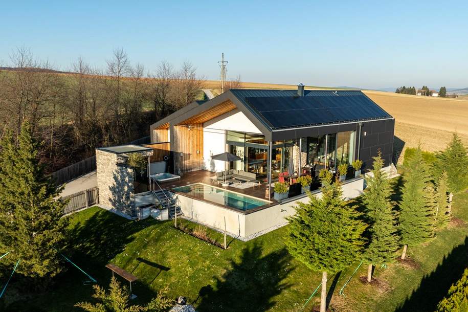 ARCHITEKTENHAUS IM GRÜNEN - DAS LANDHAUS NEU INTERPRETIERT, Haus-kauf, 1.380.000,€, 3040 Sankt Pölten(Land)