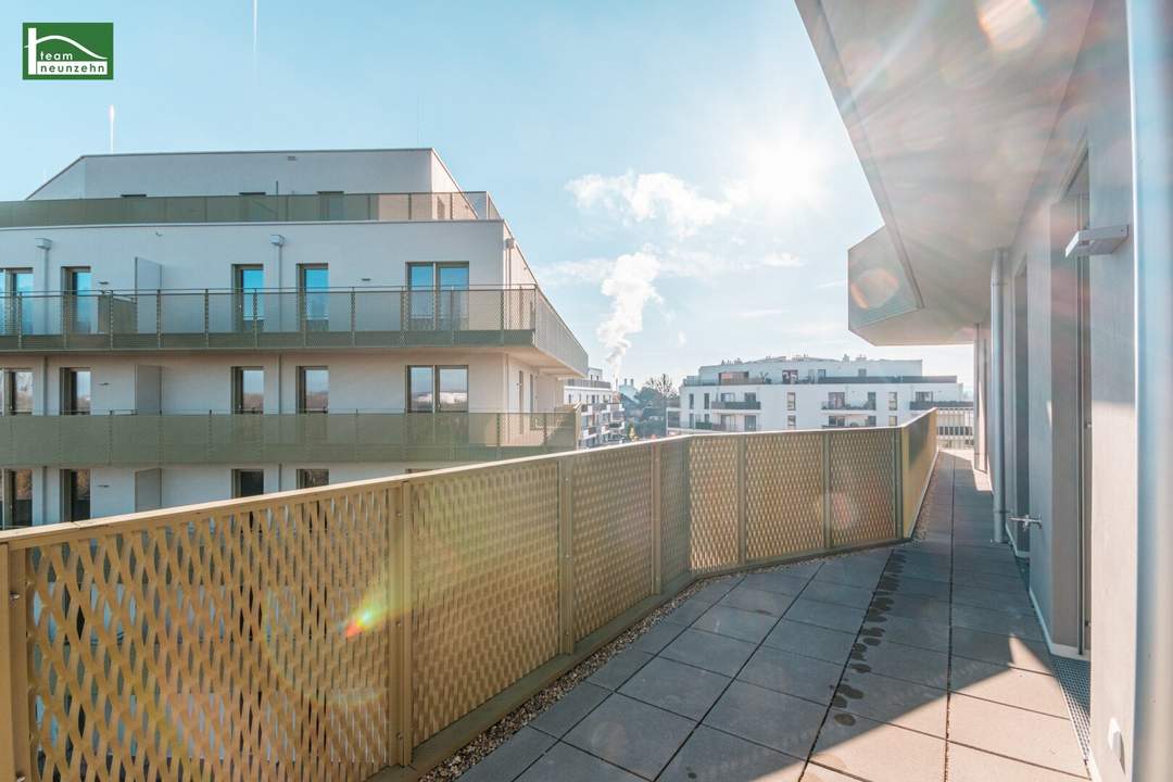 Platz für die gesamte Familie - 5.Zimmer im Erstbezugs-Neubau mit Terrasse in begehrter Lage zum Top-Preis - Geothermie-Heizung