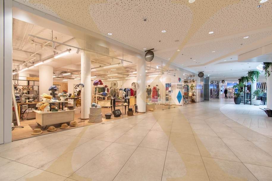 Geschäftsfläche mit Boutiqueflair im beliebten Einkaufscenter LINZERIE direkt an der Landstraße zu vermieten!, Gewerbeobjekt-miete, 6.110,48,€, 4020 Linz(Stadt)