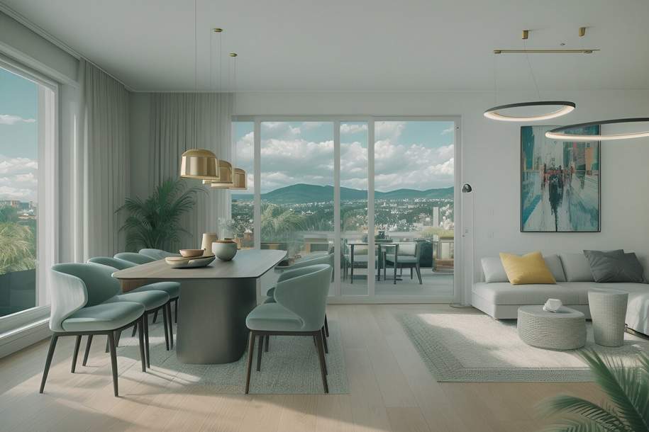 Moderne 2-Zimmer-Wohnung mit großzügiger Terrasse!, Wohnung-kauf, 358.113,€, 8010 Graz(Stadt)