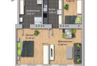 Elegante 3-Zimmer-Wohnung mit Gemeinschaftsgarten nahe Meiselmarkt