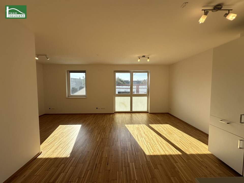 Geräumige 1-Zimmer Wohnung im Zentrum von Himberg mit Nachmittagssonne! Ab sofort verfügbar!