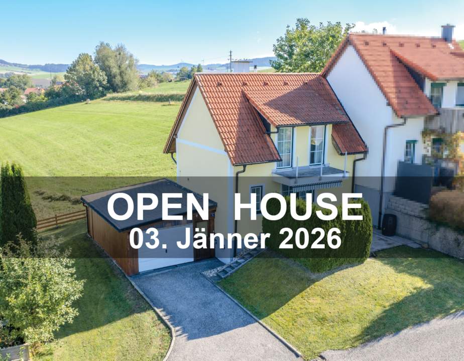 Reihenhaus in ruhiger ländlicher Lage