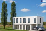 Modernes Wohnen in Massivbauweise – Einfamilienhäuser mit durchdachtem Raumkonzept in Wien-Nähe in Deutsch Wagram – freier Blick ins Grüne + unverbautes Gegenüber!