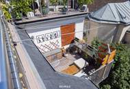 Lichtdurchflutete Dachgeschoß-Maisonette mit zwei Terrassen in Toplage nahe Währinger Straße / WIFI