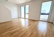 ERSTBEZUG am Hauptbahnhof: EXKLUSIVE DACHGESCHOSSWOHNUNG mit Dachgarten und wunderschönem Wienblick!