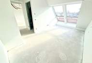 Preisreduktion! Exklusives Familienparadies über den Dächern – Stilvolle 4-Zimmer-Dachgeschosswohnung mit zwei Terrassen + moderner Luftwärmepumpe + Klimaanlage