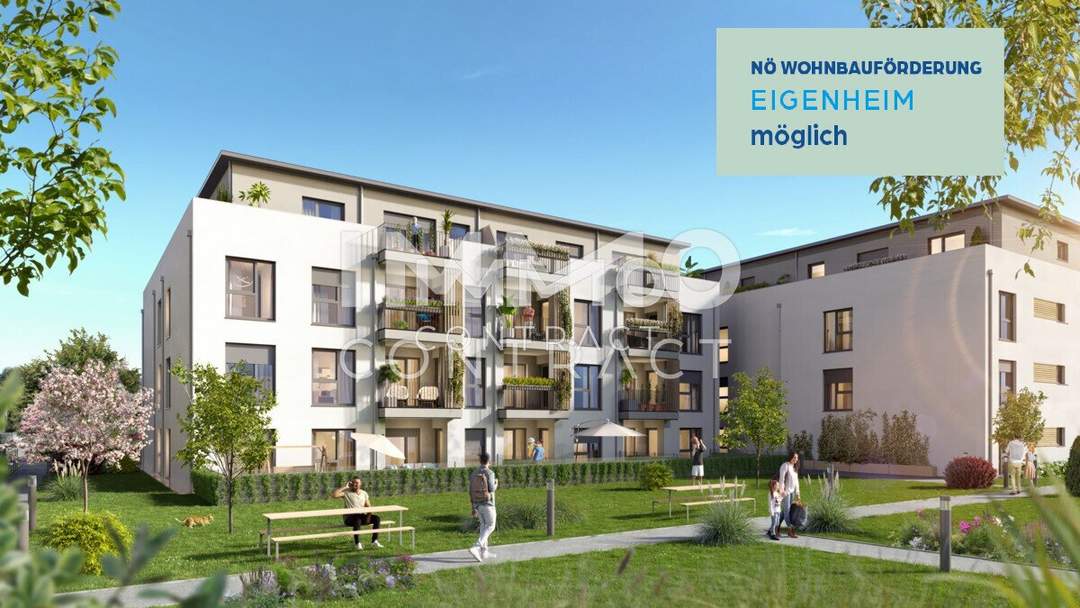 Urbanes Leben im Wohnpark Obergrafendorf