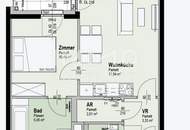 BEIM DONAUUFER: Nachhaltige Wertanlage – Moderner 2-Zimmer-Erstbezug