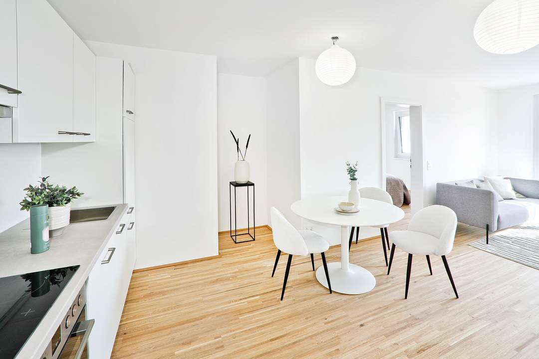 AB OKTOBER: Einzigartige Wohnung mit Blick auf den Kahlenberg - 9 Stock - 2-Zimmer mit Balkon