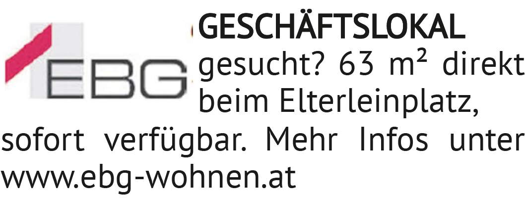 GESCHÄFTSLOKAL